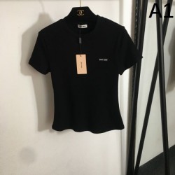 2025SS 半袖Tシャツ MIU MIU ミュウミュウ 人気爆だんな売れ筋！ 