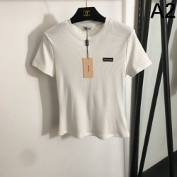 2025SS 半袖Tシャツ MIU MIU ミュウミュウ 人気爆だんな売れ筋！ 