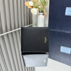 2025SS 人気セール100%新品 PRADA プラダ 二つ折り財布