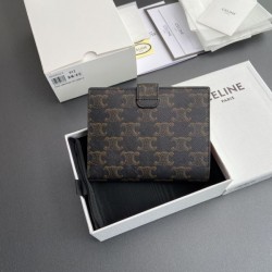 2025SS 人気が続行限定アイテム CELINE セリーヌ 二つ折り財布
