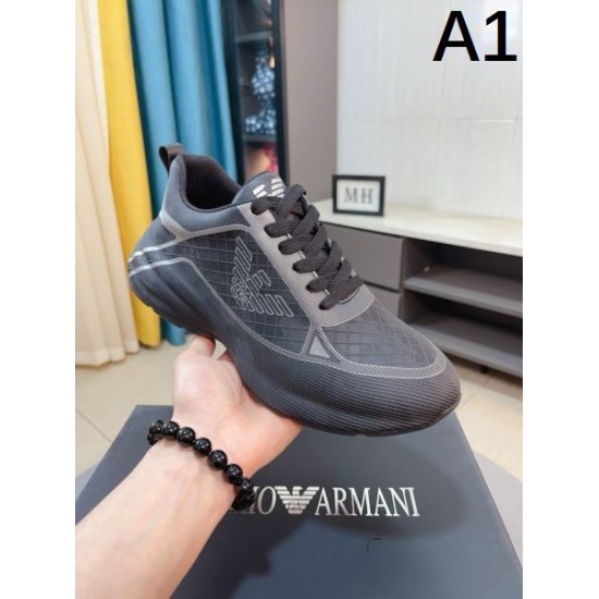 ARMANI アルマーニ 2025SS 抜群な魅力的なアイテム メンズ用 スニーカー ARMANI アルマーニ 2025SS 抜群な魅力的なアイテム メンズ用 スニーカー