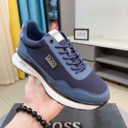 HUGO BOSS ヒューゴボス 2025SS 長時間持続可能 メンズ用 スニーカー