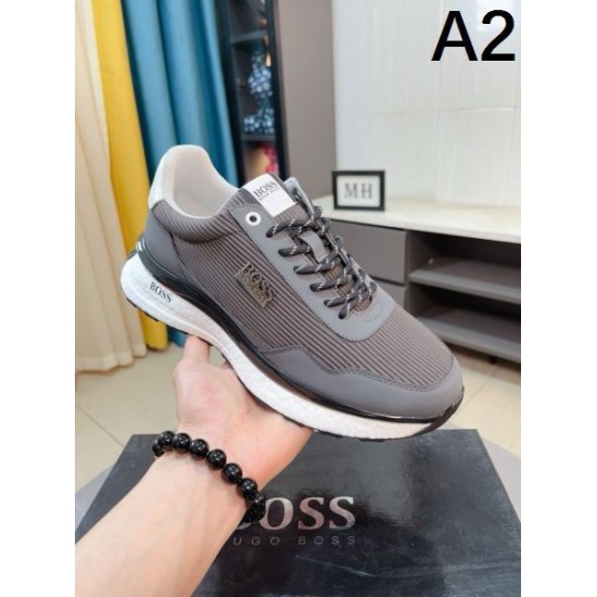 HUGO BOSS ヒューゴボス 2025SS 長時間持続可能 メンズ用 スニーカー HUGO BOSS ヒューゴボス 2025SS 長時間持続可能 メンズ用 スニーカー