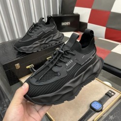 HUGO BOSS ヒューゴボス 2025SS 圧倒的な支持率 メンズ用 スニーカー