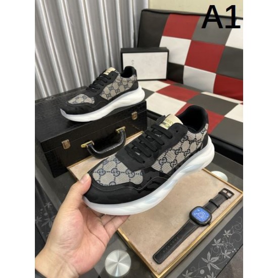 GUCCI グッチ 2025SS 好感度が高いアイテム メンズ用 スニーカー GUCCI グッチ 2025SS 好感度が高いアイテム メンズ用 スニーカー