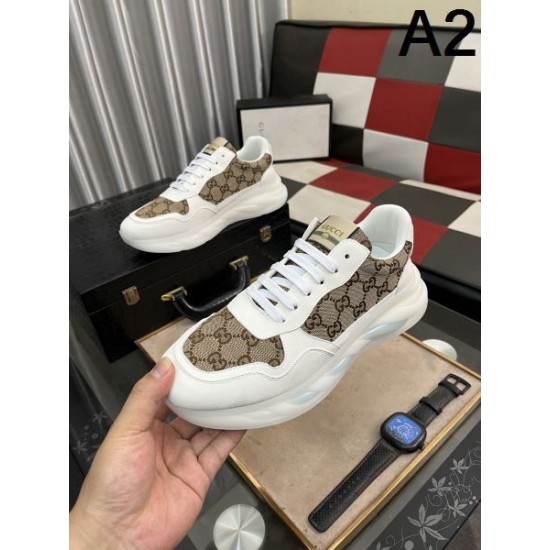 GUCCI グッチ 2025SS 好感度が高いアイテム メンズ用 スニーカー GUCCI グッチ 2025SS 好感度が高いアイテム メンズ用 スニーカー