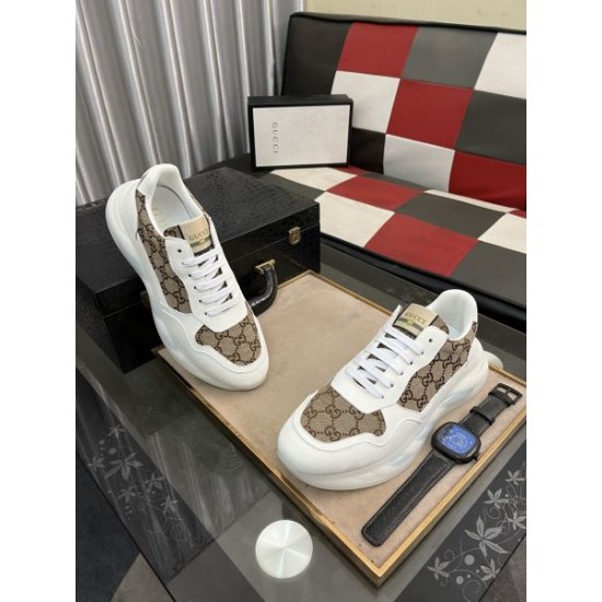 GUCCI グッチ 2025SS 好感度が高いアイテム メンズ用 スニーカー GUCCI グッチ 2025SS 好感度が高いアイテム メンズ用 スニーカー