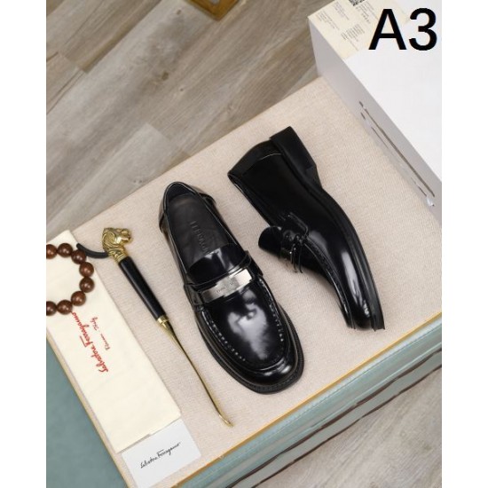 FERRAGAMO サルヴァトーレ フェラガモ 2025SS 入手困難 メンズ用 ビジネスシューズ FERRAGAMO サルヴァトーレ フェラガモ 2025SS 入手困難 メンズ用 ビジネスシューズ