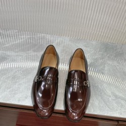 FERRAGAMO サルヴァトーレ フェラガモ 2025SS 新作人気 メンズ用 ビジネスシューズ