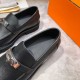 HERMES エルメス 2025SS トレンドスタイル! メンズ用 ビジネスシューズ HERMES エルメス 2025SS トレンドスタイル! メンズ用 ビジネスシューズ