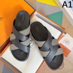 HERMES エルメス 2025SS すっきりしたシルエット メンズ用 サンダル