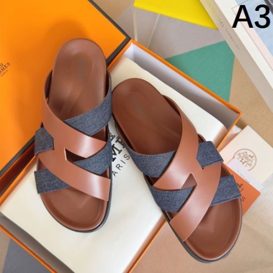 HERMES エルメス 2025SS すっきりしたシルエット メンズ用 サンダル HERMES エルメス 2025SS すっきりしたシルエット メンズ用 サンダル