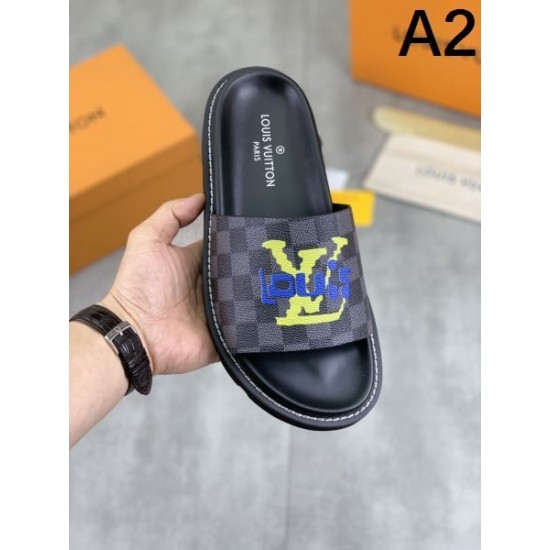 LOUIS VUITTON ルイヴィトン 2025SS 最旬のスタイル メンズ用 サンダル LOUIS VUITTON ルイヴィトン 2025SS 最旬のスタイル メンズ用 サンダル