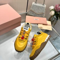 2025SS MIU MIU ミュウミュウ 日本完売 レディース用 カジュアルシューズ 