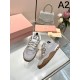 2025SS MIU MIU ミュウミュウ 新着入荷 レディース用 カジュアルシューズ 2025SS MIU MIU ミュウミュウ 新着入荷 レディース用 カジュアルシューズ