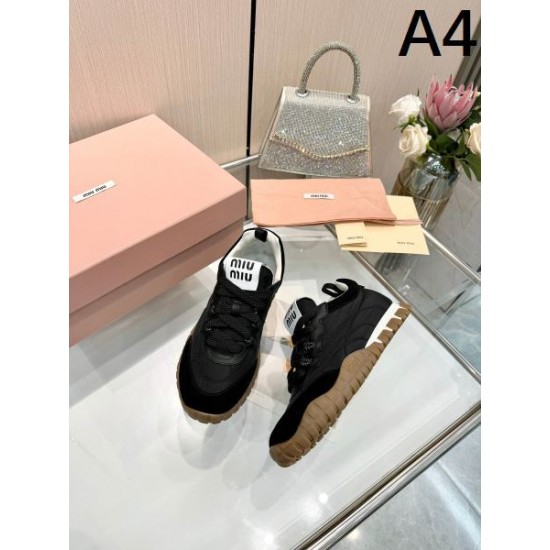 2025SS MIU MIU ミュウミュウ 新着入荷 レディース用 カジュアルシューズ 2025SS MIU MIU ミュウミュウ 新着入荷 レディース用 カジュアルシューズ