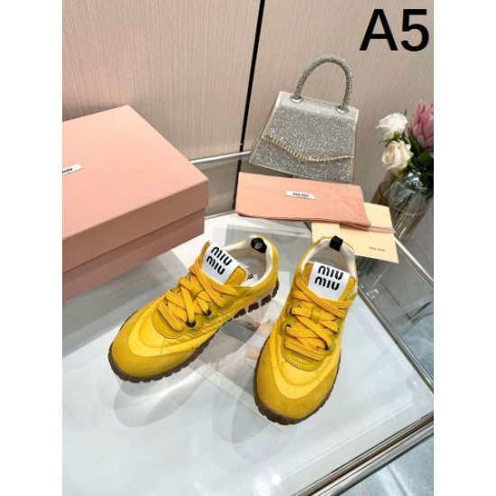 2025SS MIU MIU ミュウミュウ 新着入荷 レディース用 カジュアルシューズ 2025SS MIU MIU ミュウミュウ 新着入荷 レディース用 カジュアルシューズ