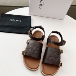 2025SS CELINE セリーヌ ファッション感満々 レディースサンダル 