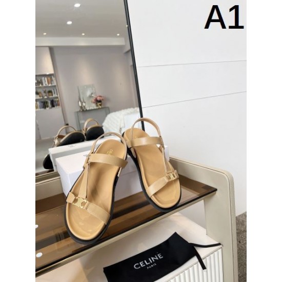 2025SS CELINE セリーヌ ジュアル感強めの着 レディースサンダル 2025SS CELINE セリーヌ ジュアル感強めの着 レディースサンダル