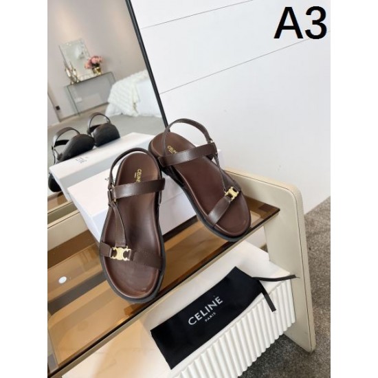 2025SS CELINE セリーヌ ジュアル感強めの着 レディースサンダル 2025SS CELINE セリーヌ ジュアル感強めの着 レディースサンダル