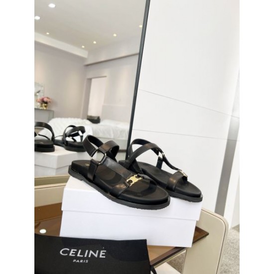 2025SS CELINE セリーヌ ジュアル感強めの着 レディースサンダル 2025SS CELINE セリーヌ ジュアル感強めの着 レディースサンダル