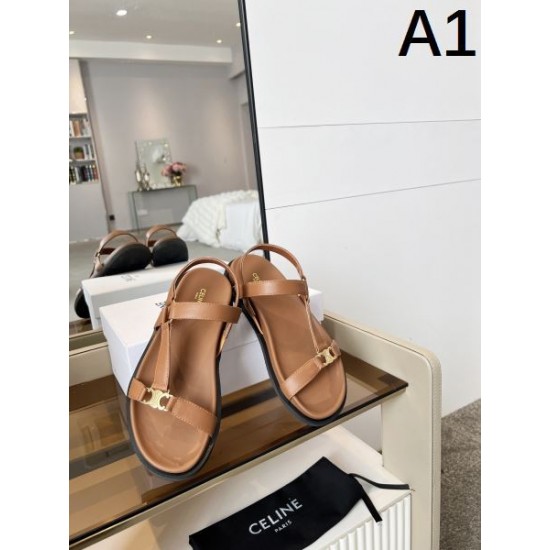 2025SS CELINE セリーヌ シンプルなデザイン レディースサンダル 2025SS CELINE セリーヌ シンプルなデザイン レディースサンダル