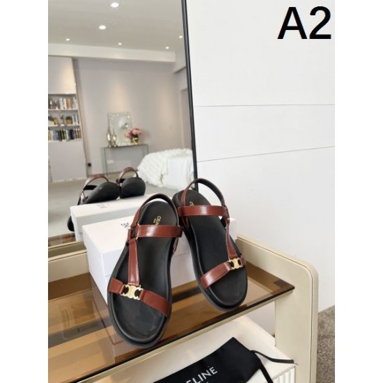 2025SS CELINE セリーヌ シンプルなデザイン レディースサンダル 2025SS CELINE セリーヌ シンプルなデザイン レディースサンダル