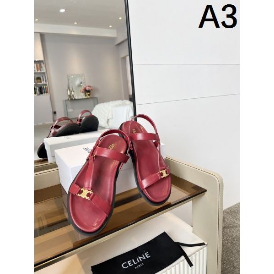 2025SS CELINE セリーヌ シンプルなデザイン レディースサンダル 2025SS CELINE セリーヌ シンプルなデザイン レディースサンダル