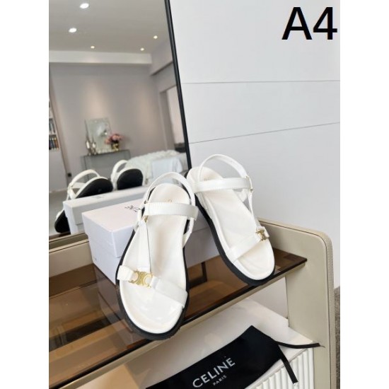 2025SS CELINE セリーヌ シンプルなデザイン レディースサンダル 2025SS CELINE セリーヌ シンプルなデザイン レディースサンダル