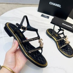 2025SS CHANEL シャネル 大人の色気を印象に レディースサンダル