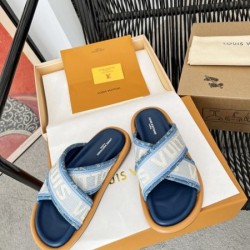 2025SS LOUIS VUITTON ルイヴィトン 今大注目ブランド レディースサンダル