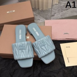 2025SS MIU MIU ミュウミュウ 先行発売限定 レディースサンダル