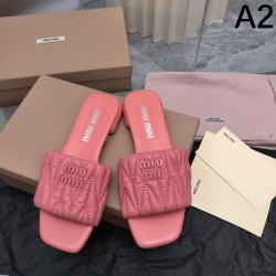 2025SS MIU MIU ミュウミュウ 先行発売限定 レディースサンダル