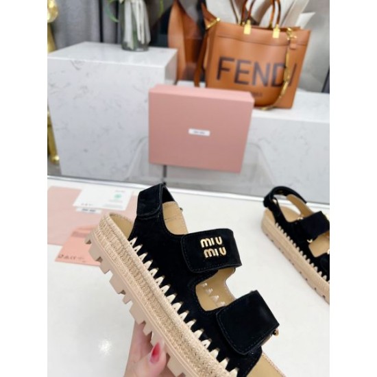 2025SS MIU MIU ミュウミュウ 流行の最前線 レディースサンダル 2025SS MIU MIU ミュウミュウ 流行の最前線 レディースサンダル