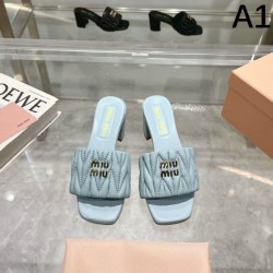 2025SS MIU MIU ミュウミュウ 人気いっぱい レディースサンダル