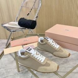 2025SS MIU MIU ミュウミュウ 話題沸騰中 レディース用 スニーカー 
