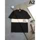 2025SS 半袖Tシャツ BURBERRY バーバリー 新作限定めっちゃ綺麗色 2025SS 半袖Tシャツ BURBERRY バーバリー 新作限定めっちゃ綺麗色