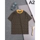 2025SS 半袖Tシャツ FENDI フェンデイ 絶大な人気を博する新作 2025SS 半袖Tシャツ FENDI フェンデイ 絶大な人気を博する新作