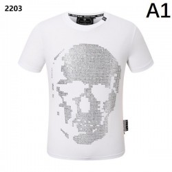 2025SS 半袖Tシャツ PHILIPP PLEIN フィリッププレイン 春夏の大人コーデ