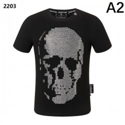 2025SS 半袖Tシャツ PHILIPP PLEIN フィリッププレイン 春夏の大人コーデ