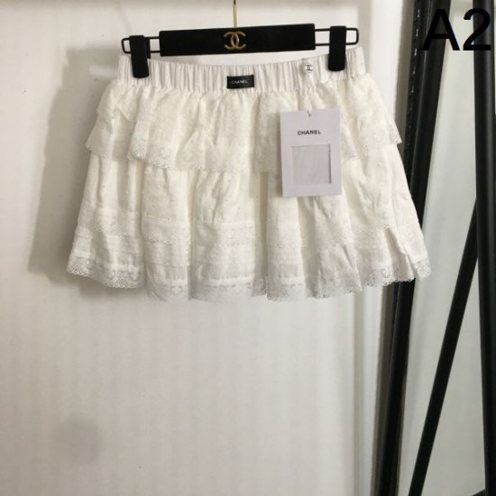 シャネル (CHANEL) 2025春夏 デザイナースカート 印象的なケーキスカート