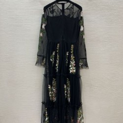 ドルチェ＆ガッバーナ (DOLCE＆GABBANA) 2025春夏 在庫僅少 新作ワンピース レア