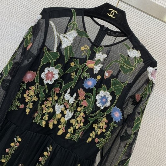 ドルチェ＆ガッバーナ (DOLCE＆GABBANA) 2025春夏 在庫僅少 新作ワンピース レア