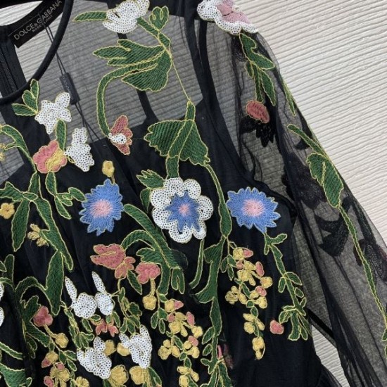 ドルチェ＆ガッバーナ (DOLCE＆GABBANA) 2025春夏 在庫僅少 新作ワンピース レア