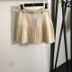 ディオール (DIOR) 2025春夏 入手困難 国内完売プリーツスカート レアアイテム