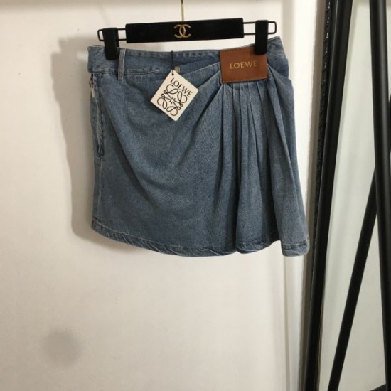 LOEWE ロエベ 2025SS 夏に向けて使えるスタイル デニムスカート