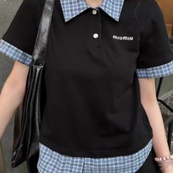 MIU MIU ミュウミュウ 2025SS お色味たくさん大人気 上下セット