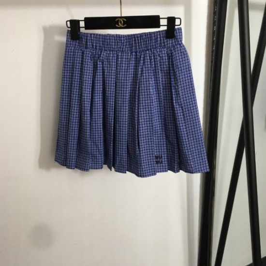MIU MIU ミュウミュウ 2025SS レトロな雰囲気が漂う 上下セット