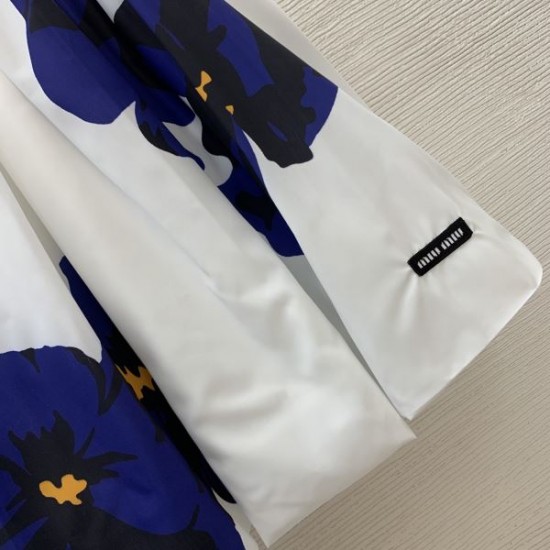 MIU MIU ミュウミュウ 2025SS 少量入荷☆限定モデル プリントスカート