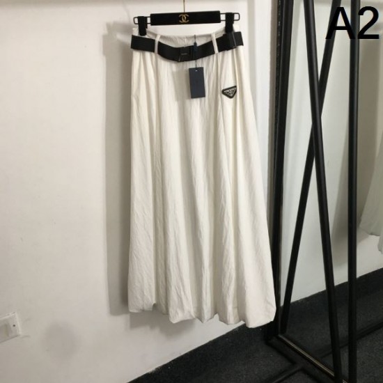 PRADA プラダ 2025SS 新しい姿を演出できる夏季新作 ロングスカート